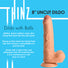 Thinz 8" Uncut Dildo with Balls