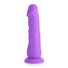 7 Inch Silicone Dildo - Grape