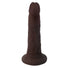 Easy Riders 6 Inch Dual Density Dildo - Dark