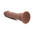 Easy Riders 7" Silicone Dildo - Dark