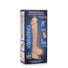 Fleshstixxx 8" Vibrating Dildo w-Balls - Light