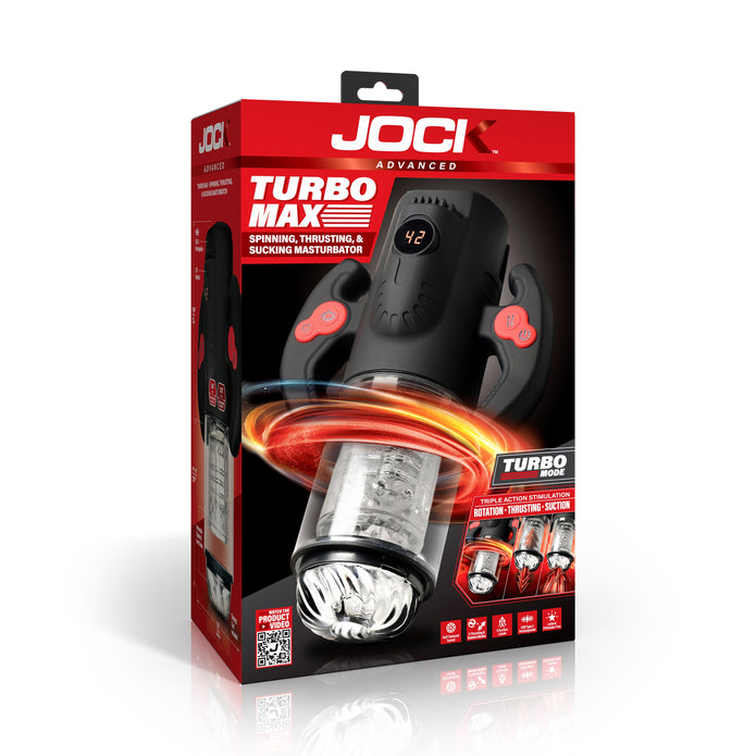 Turbo Max Spinning, Thrusting, & Sucking Masturbator XR Brands Turbo Max Spinning, Thrusting, & Sucking Masturbator XR Brands
