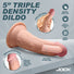 Hard-Core 5" Triple Density Dildo