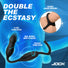 Hyper Thrusting and Vibrating Anal Plug with C-Ring
