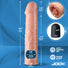Enhancers Vibrating Penis Extension w/ Remote - Light