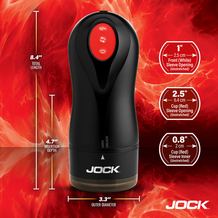 Gyroblast Gyrating, Sucking, & Vibrating Masturbator XR Brands Gyroblast Gyrating, Sucking, & Vibrating Masturbator XR Brands