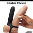 Double Thrust Thrusting & Vibrating Double Penetration C-Ring w/ Remote