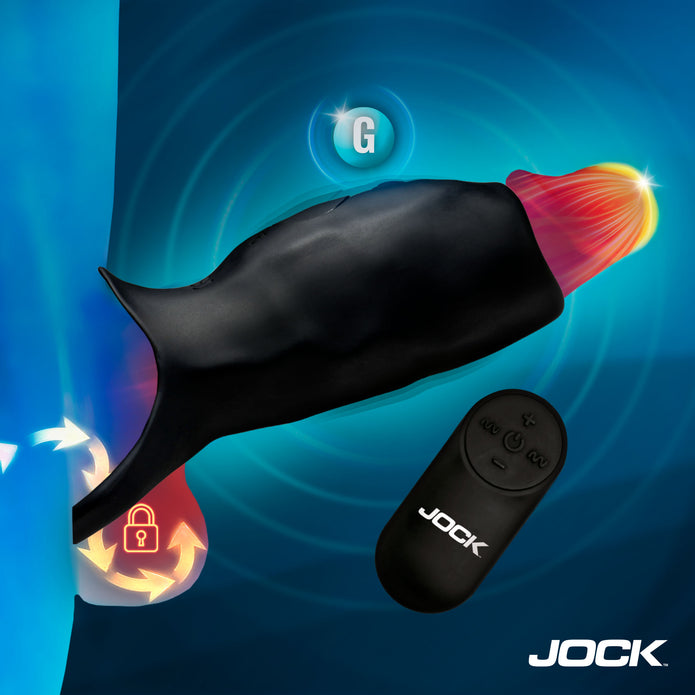 Surge Vibrating Penis Sleeve C-Ring w/ Remote XR Brands Surge Vibrating Penis Sleeve C-Ring w/ Remote XR Brands