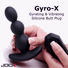 Gyro-X Gyrating & Vibrating Silicone Butt Plug