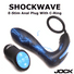 Shockwave E-Stim Anal Plug w/ C-Ring