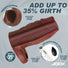 Silicone Penis Enhancer w/ Ball Strap - Dark