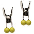 Captive Grip Stainless Steel Nipple Clamps, Silicone Tip Pair