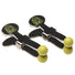 Captive Grip Stainless Steel Nipple Clamps, Silicone Tip Pair