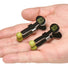 Captive Grip Stainless Steel Nipple Clamps, Silicone Tip Pair