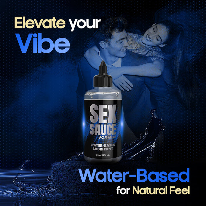 Sex Sauce for Men Water-Based Lubricant 8oz XR Brands Sex Sauce for Men Water-Based Lubricant 8oz XR Brands