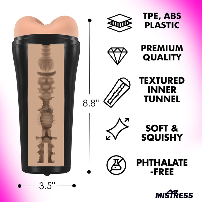 Mistress Vibrating Ass Masturbator XR Brands Mistress Vibrating Ass Masturbator XR Brands