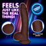 JOCK 10 Inch Dong with Balls - Dark