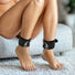 Strict Leather Fur Lined Ankle Cuffs
