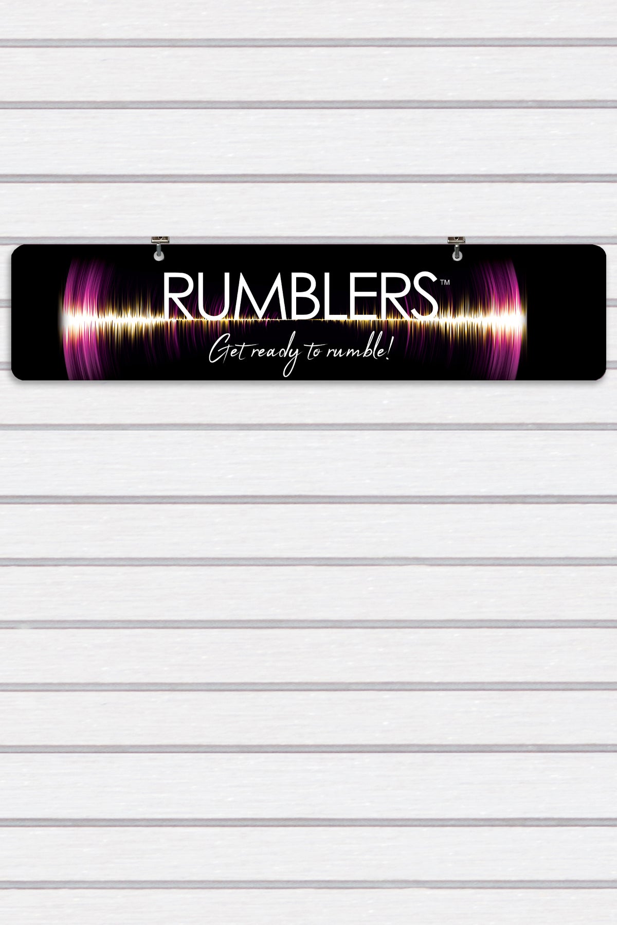 Rumblers Display Sign