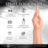 The Fister Hand and Forearm Dildo - Light