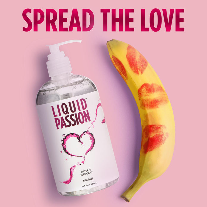 Liquid Passion Natural Lubricant - 16oz XR Brands Liquid Passion Natural Lubricant - 16oz XR Brands