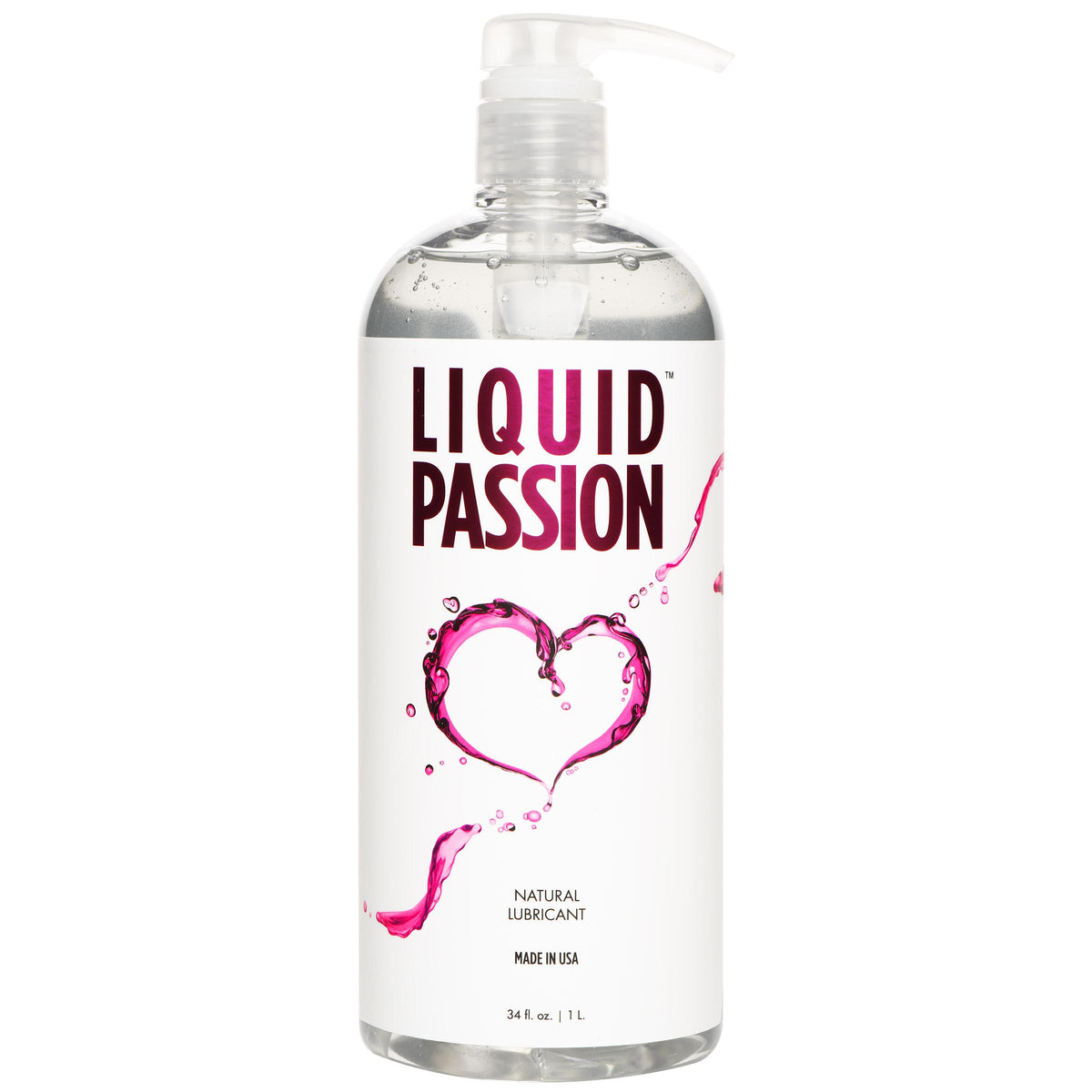 Liquid Passion Natural Lubricant - 34oz