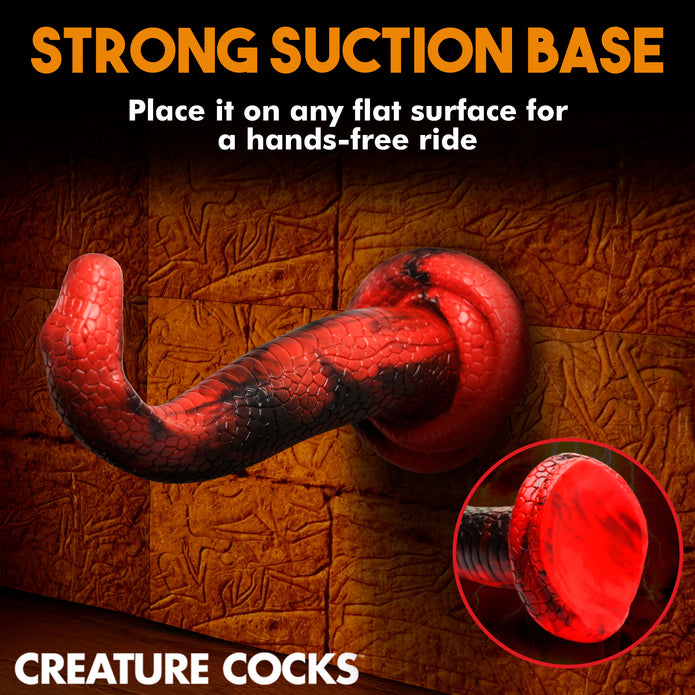 King Cobra King Cobra Silicone Dildo XR Brands King Cobra King Cobra Silicone Dildo XR Brands