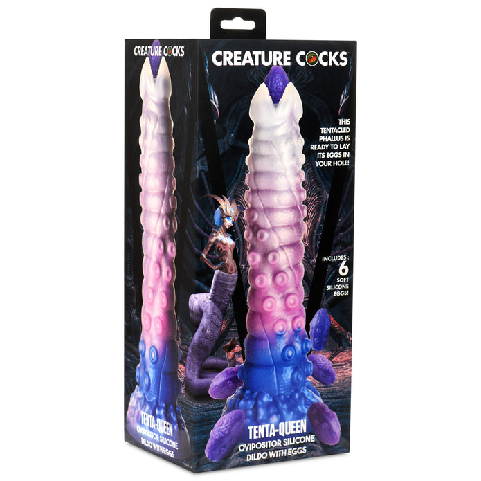 Tenta-Queen Ovipositor Silicone Dildo with Eggs XR Brands Tenta-Queen Ovipositor Silicone Dildo with Eggs XR Brands