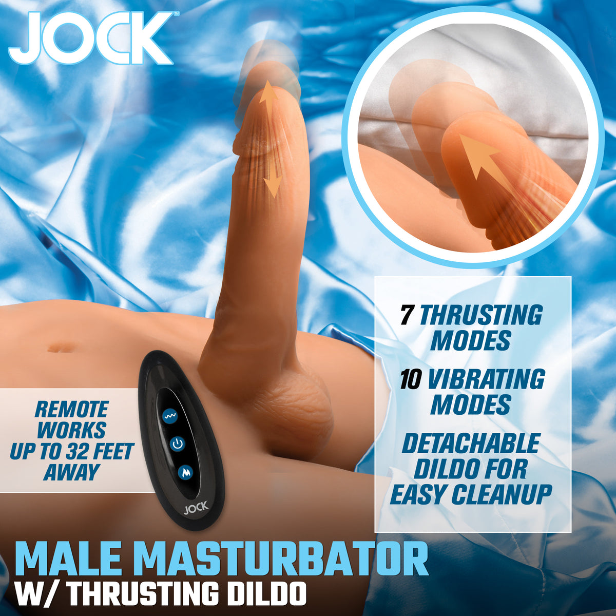 Masturbator w/ Thrusting Dildo
