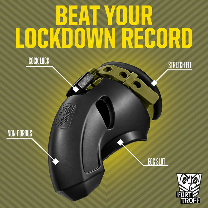 Fort Troff CUMfort Cage silicone chastity cage, shop wholesale, view 2