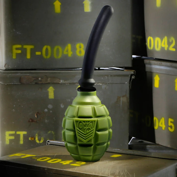 Fort Troff Grenade anal douche bulb in green, buy online, view 3