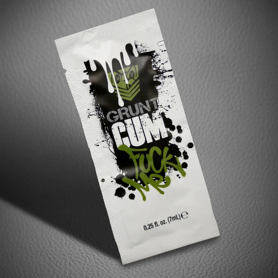 Fort Troff Grunt Cum Single Use hybrid cum lube packet, wholesale lube