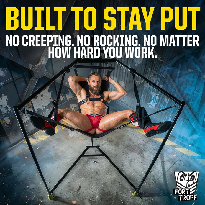 Fort Troff Hammock Hangar mesh sex sling with steel frame, buy online, view 3