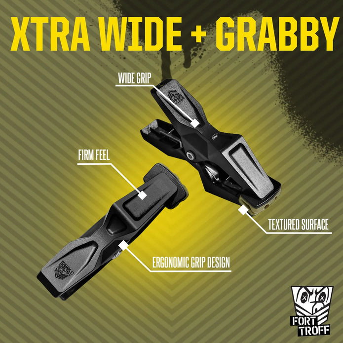 Fort Troff Hardwire Hangers XL nipple clamps, shop wholesale nipple toys, view 3