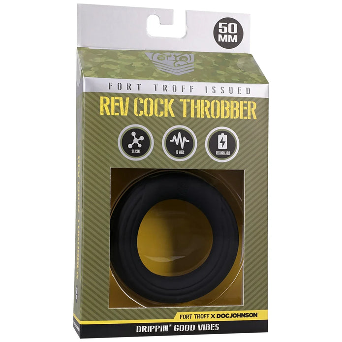 Fort Troff Rev Cock Throbber vibrating cock ring with remote, shop online, view 15