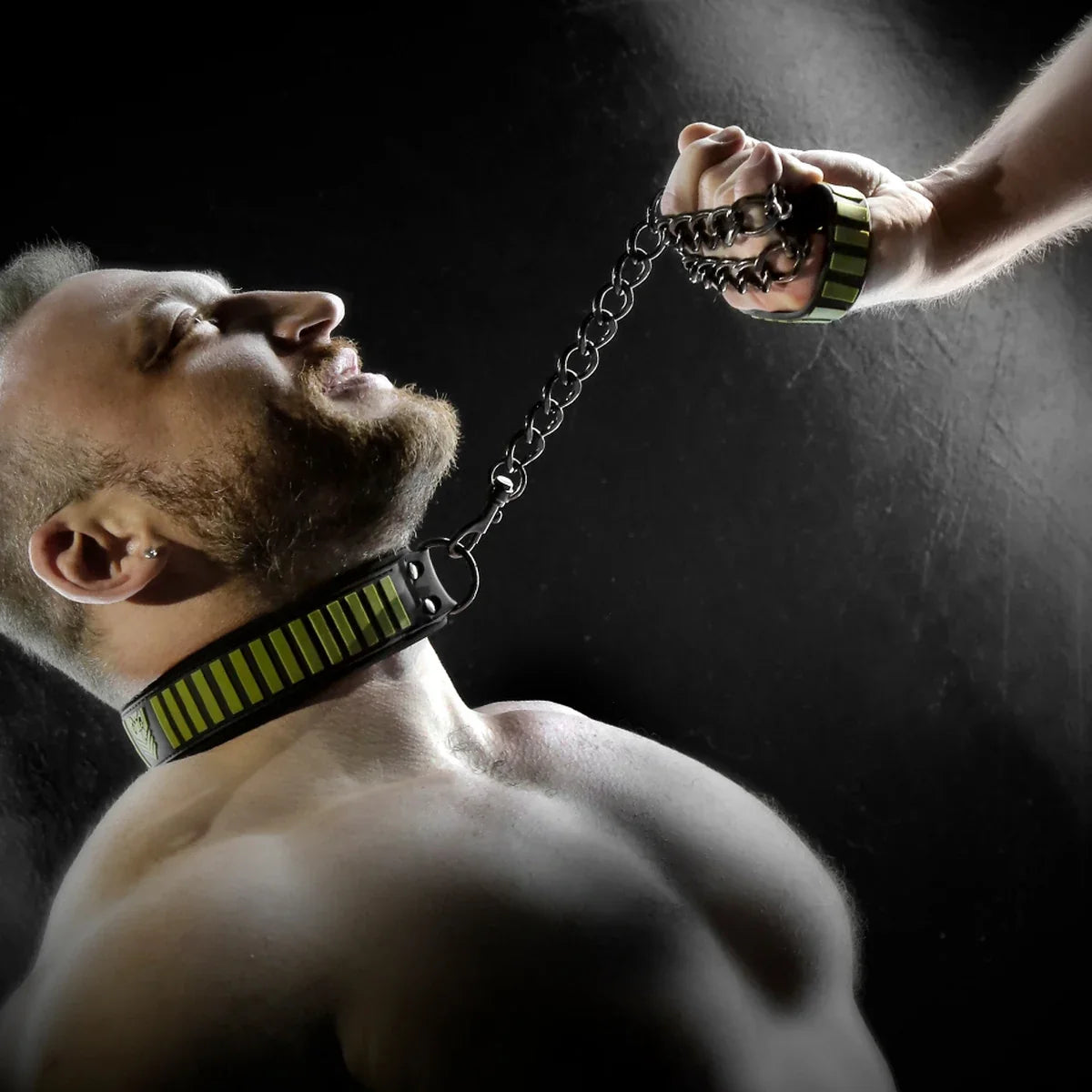 Fort Troff Tactical Velcro collar and chain leash bondage set, shop online