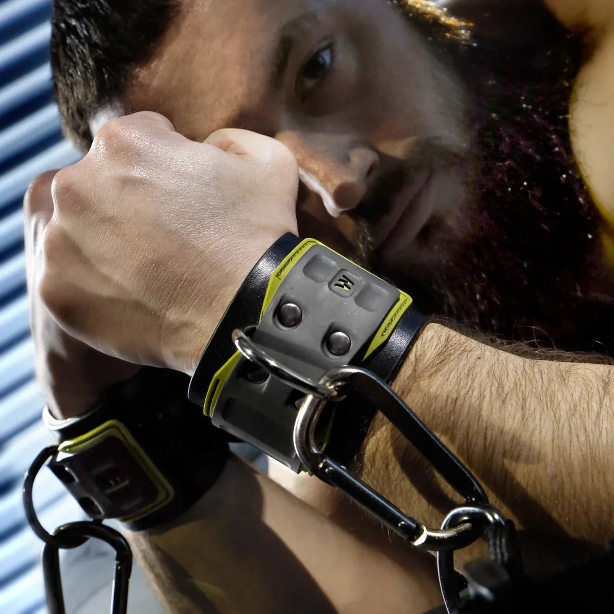 Fort Troff Tactical Velcro Wrist Restraints with carabiner, buy bondage cuffs online