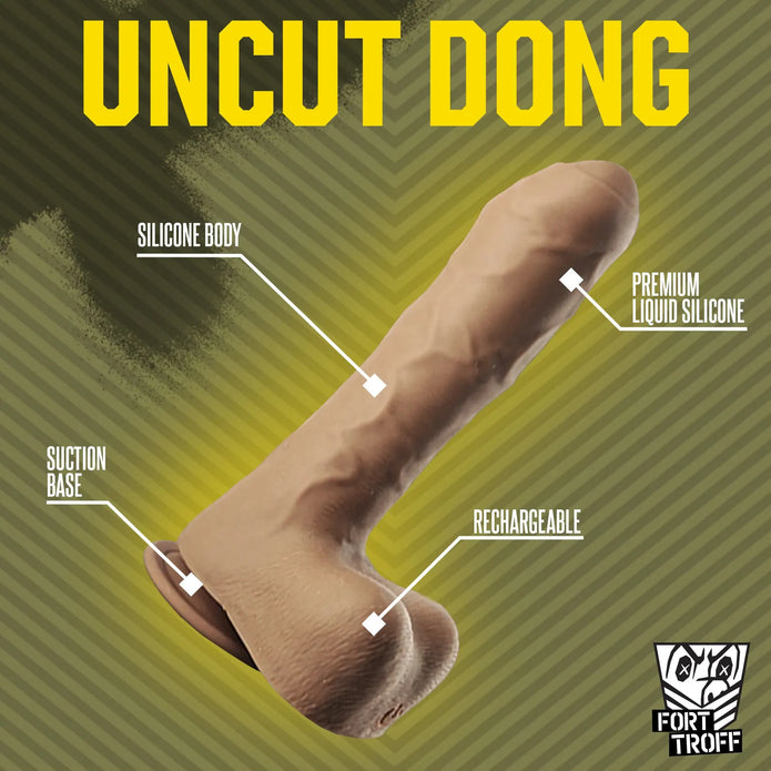 Fort Troff Uncut Thruster foreskin thrusting dildo, buy online, view 4