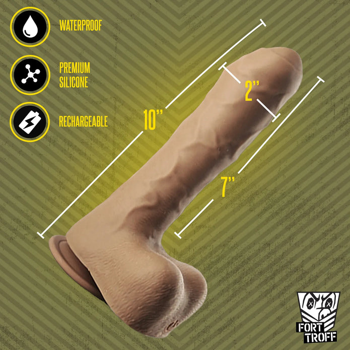 Fort Troff Uncut Thruster foreskin thrusting dildo, buy online, view 7