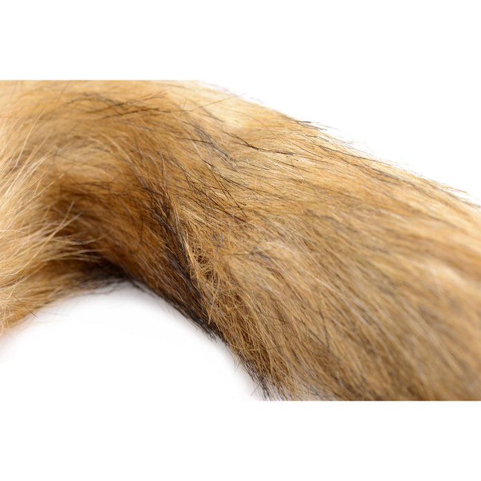 Fox Tail Glass Anal Plug XR Brands Fox Tail Glass Anal Plug XR Brands