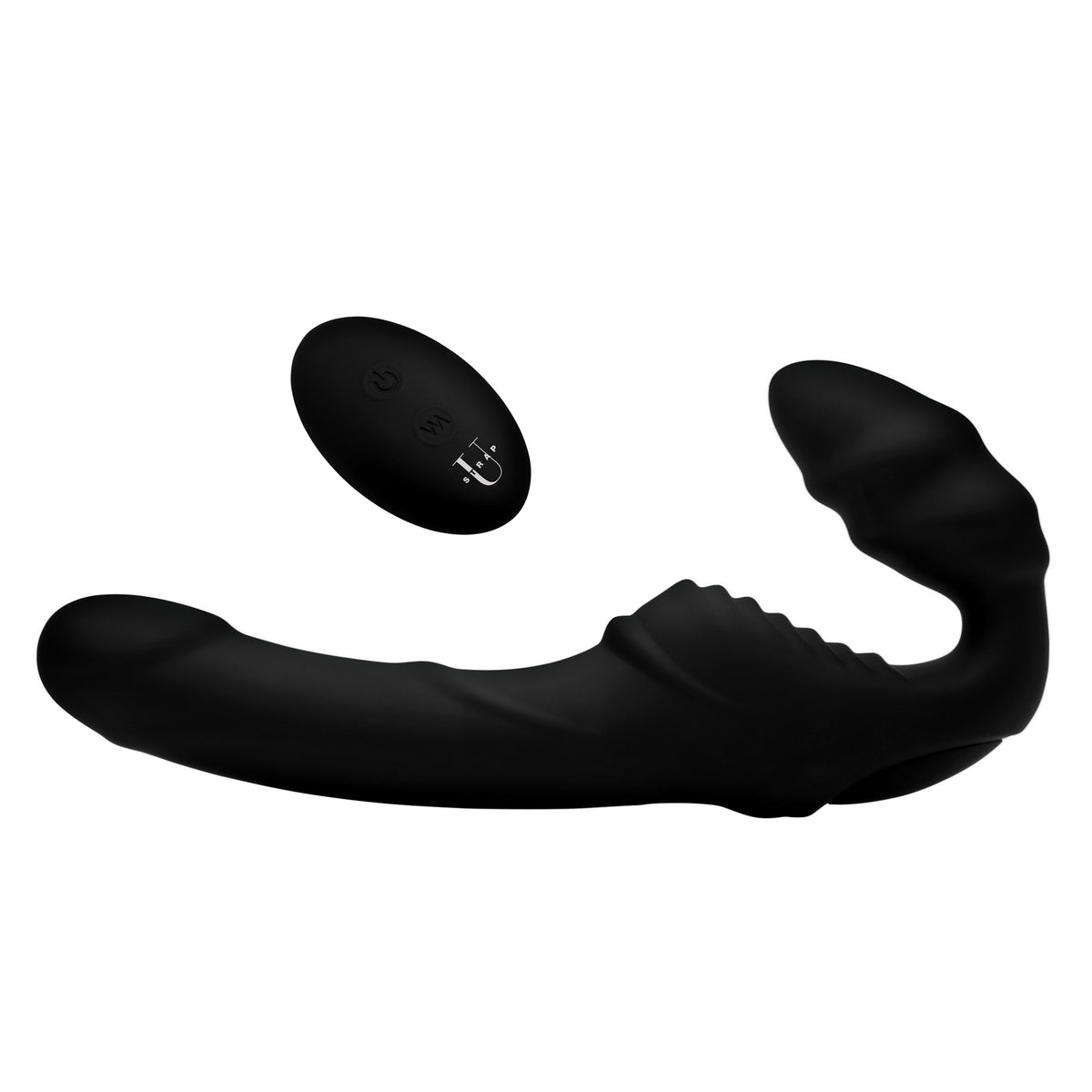 Pro Rider 9X Vibrating Silicone Strapless Strap On with Remote Control