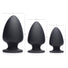Squeeze-It Silicone Anal Plug - Medium