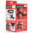 Hollow Silicone Dildo Strap-on - Black