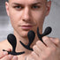 Dark Droplets 3 Piece Curved Silicone Anal Trainer Set