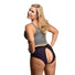 Lace Envy Crotchless Panty Harness - 3XL