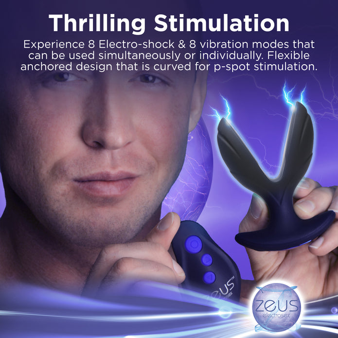 64X Electro-Spread Vibrating and E-stim Silicone Plug XR Brands 64X Electro-Spread Vibrating and E-stim Silicone Plug XR Brands