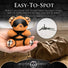 Rope Teddy Bear Keychain