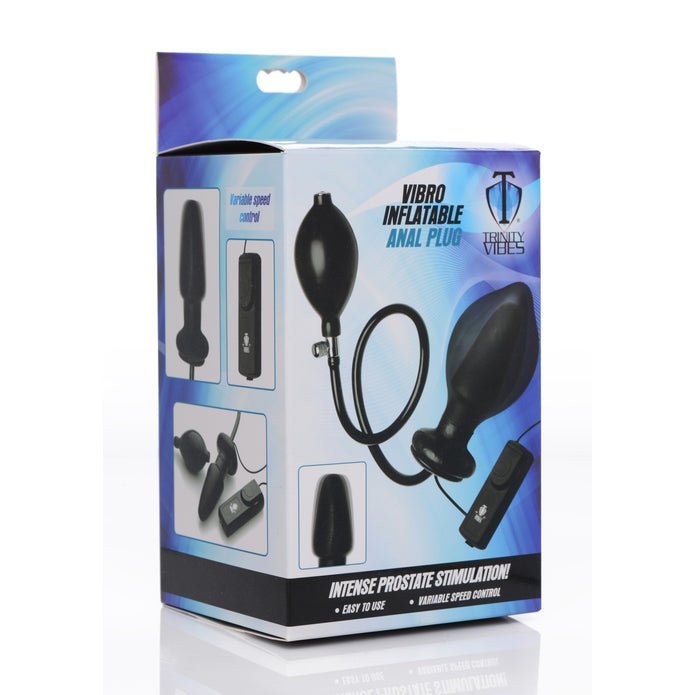 Vibro Inflatable Anal Plug XR Brands Vibro Inflatable Anal Plug XR Brands