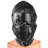 Total Lockdown Leather Hood - Small-Medium