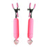 Pink Crush Vibrating Nipple Clamps